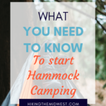 How to Hammock Camp